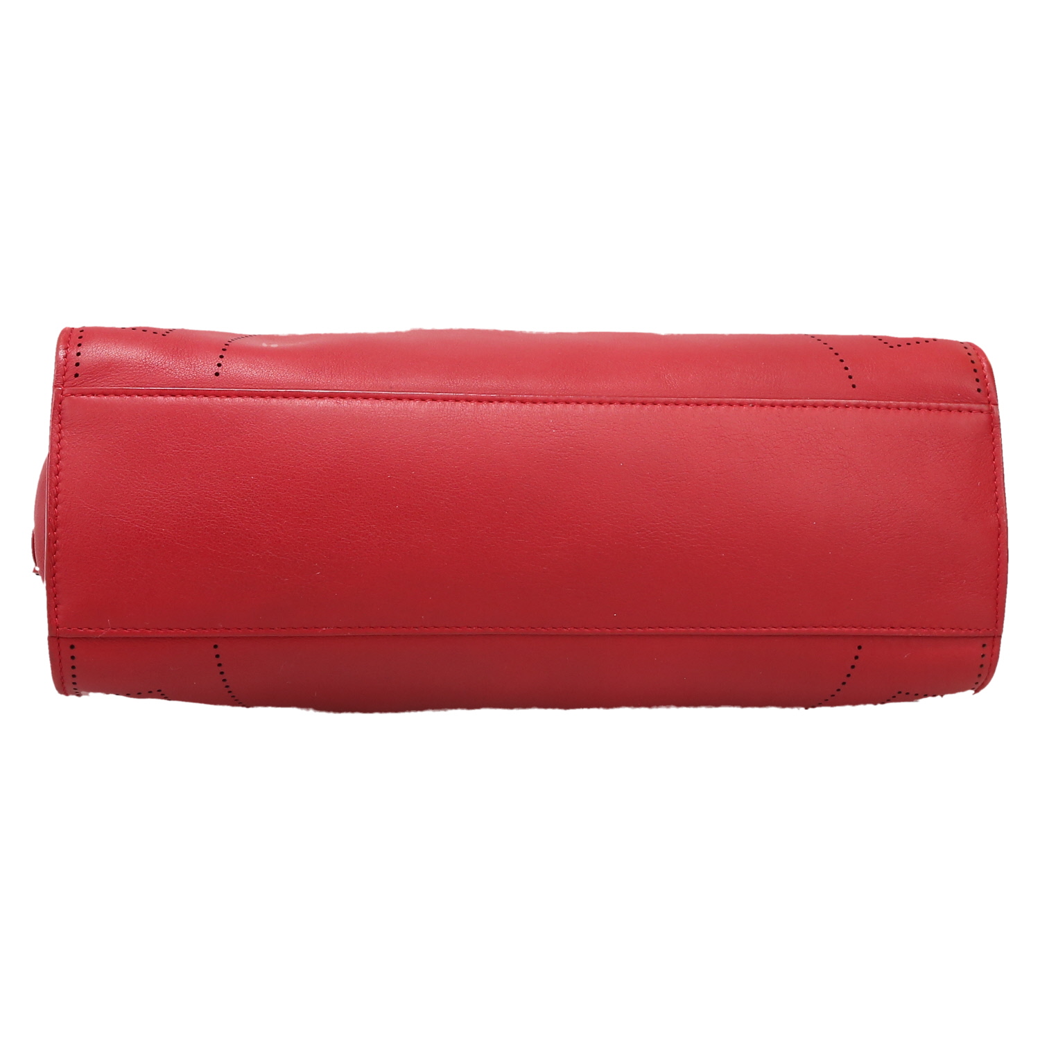 Borsa Balenciaga  Blackout city in pelle rossa - Detail D1