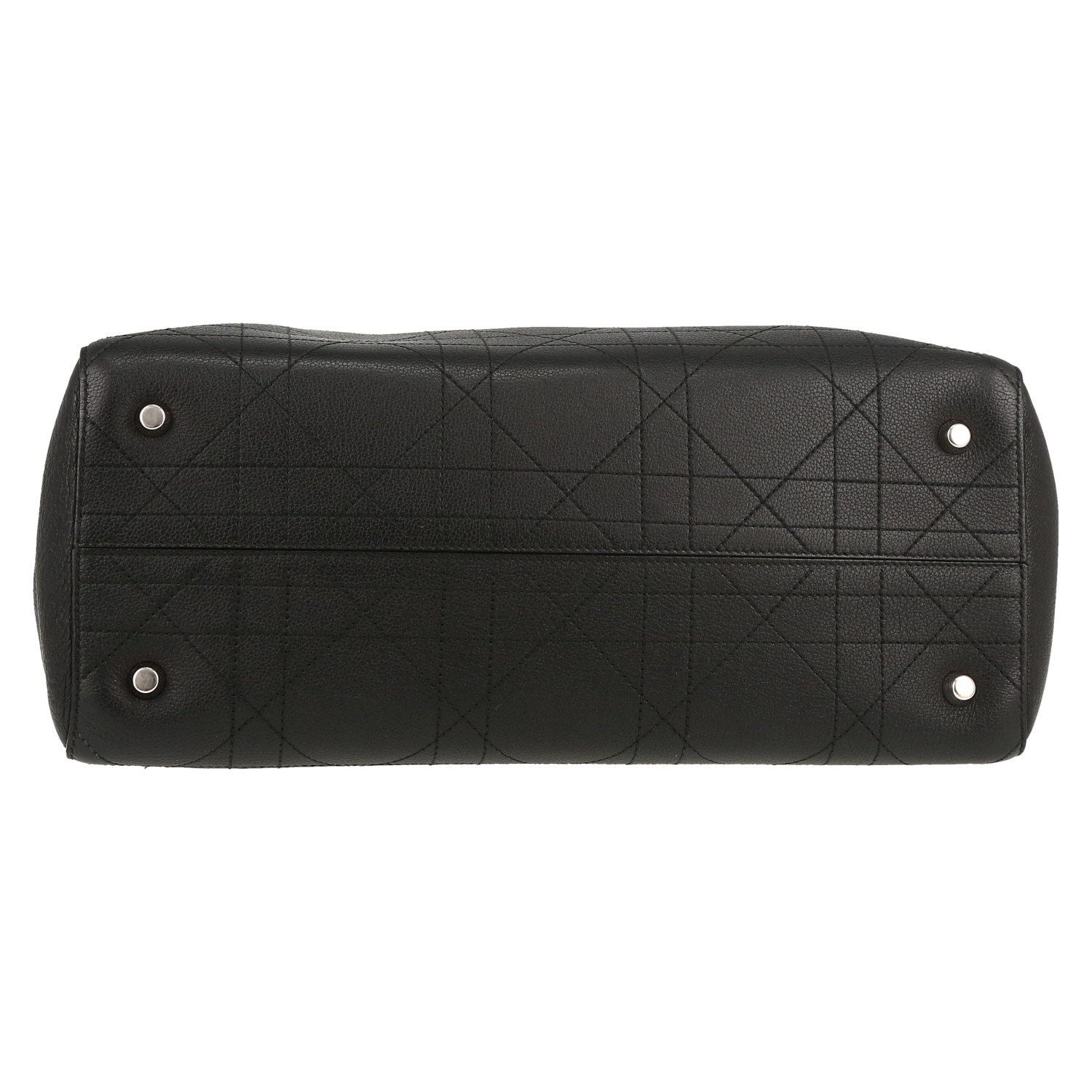 Dior  Ultradior shopping bag  in black leather - Detail D1