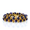Van Cleef & Arpels Gui bracelet in yellow gold and lapis-lazuli - 360 thumbnail