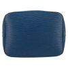 Shopping bag Louis Vuitton  Noé in pelle Epi blu - Detail D1 thumbnail