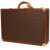 Louis Vuitton  Bisten 55 suitcase  in brown monogram canvas  and lozine (vulcanised fibre) - 00pp thumbnail