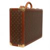 Louis Vuitton  Bisten 55 suitcase  in brown monogram canvas  and lozine (vulcanised fibre) - Detail D3 thumbnail