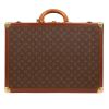 Louis Vuitton  Bisten 55 suitcase  in brown monogram canvas  and lozine (vulcanised fibre) - Detail D5 thumbnail