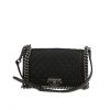 Chanel  Boy shoulder bag  in black quilted leather - 360 thumbnail