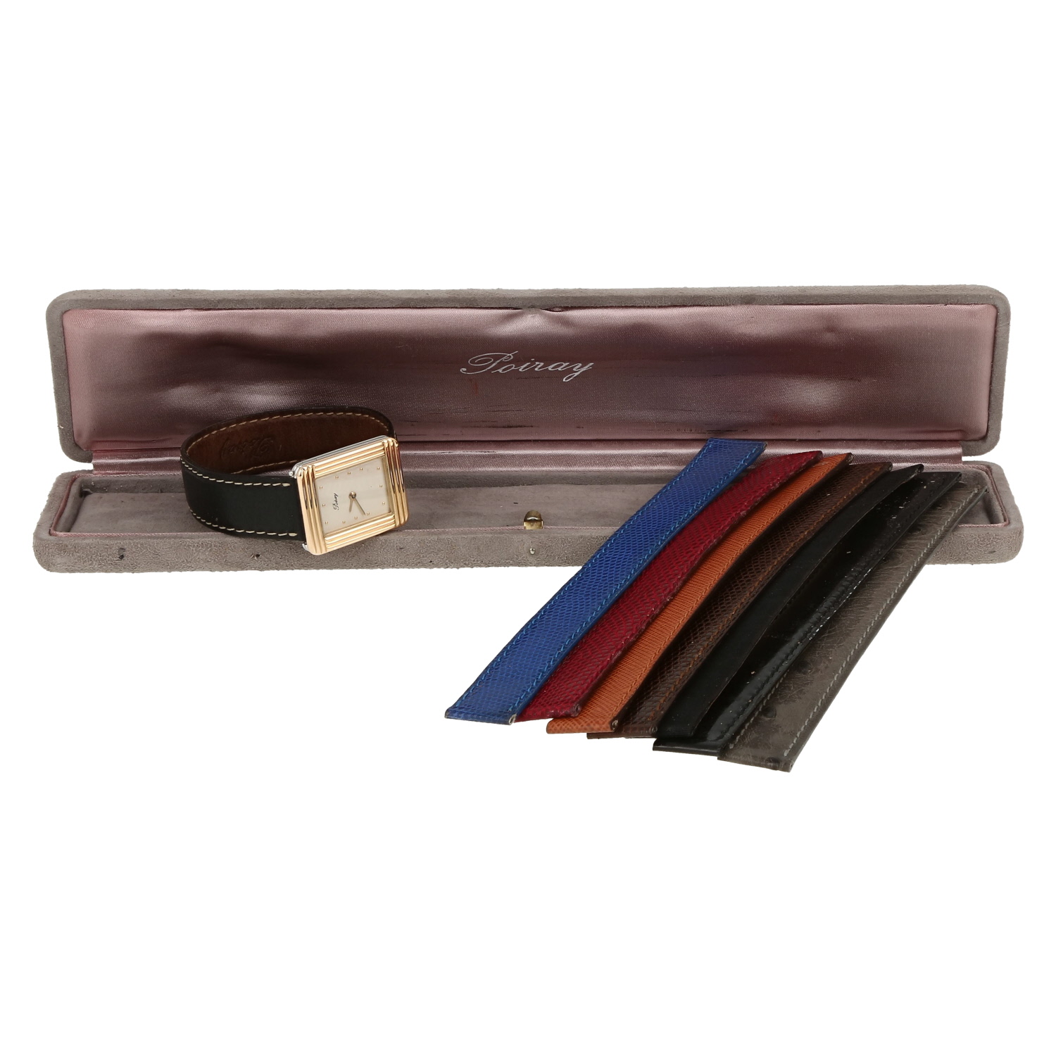 Orologio Poiray Ma Première in oro e acciaio Circa 2000