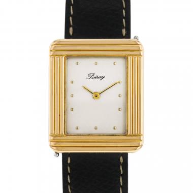 Reloj Poiray Ma Première de oro y acero Circa 2000