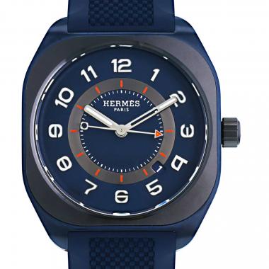 Orologio Hermès H08 Blue in titano Ref: Hermès - SP1.744  Circa 2023
