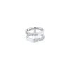 Repossi Antifer ring in white gold and diamonds - 360 thumbnail