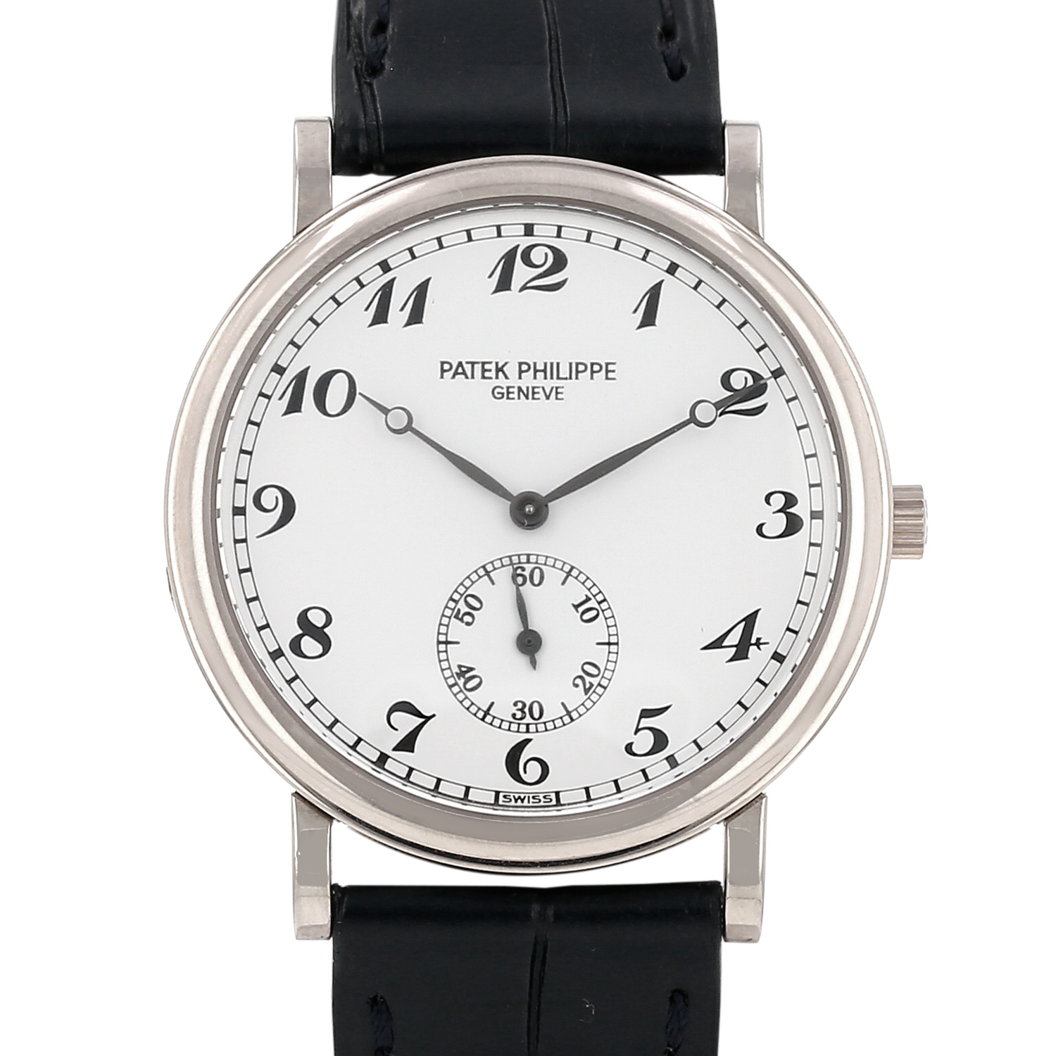 Montre Patek Philippe Calatrava en or blanc Ref: Patek Philippe - 5022 Montre Patek Philippe Calatrava en or blanc Ref: Patek Philippe - 5022