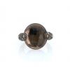 Bague Pomellato Tango en or rose, quartz et diamants brun - 360 thumbnail