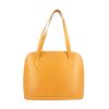 Louis Vuitton  Lussac handbag  in yellow epi leather - 360 thumbnail