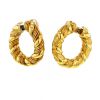Van Cleef & Arpels  earrings for non pierced ears in yellow gold - 360 thumbnail