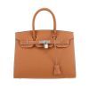 Bolso de mano Hermès  Birkin 30 cm en cuero epsom color oro - 360 thumbnail