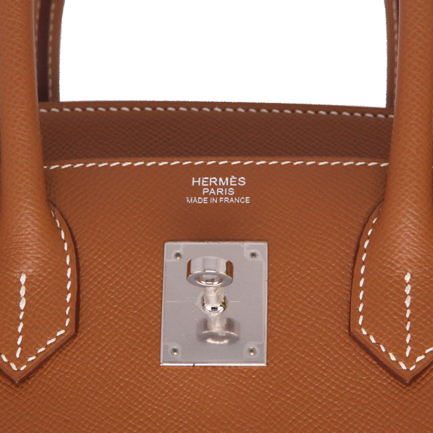 Borsa Hermès  Birkin 30 cm in pelle Epsom gold - Detail D2