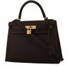Hermès  Kelly 28 cm handbag  in brown epsom leather - 00pp thumbnail