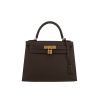 Hermès  Kelly 28 cm handbag  in brown epsom leather - 360 thumbnail