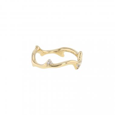 Dior Bois de Rose ring in yellow gold and diamonds