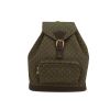 Louis Vuitton  Montsouris backpack  in green monogram canvas  and brown leather - 360 thumbnail