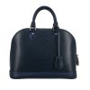 Louis Vuitton  Alma handbag  in blue epi leather - 360 thumbnail
