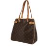 Shopping bag Louis Vuitton  Batignolles in tela monogram marrone e pelle naturale - 00pp thumbnail