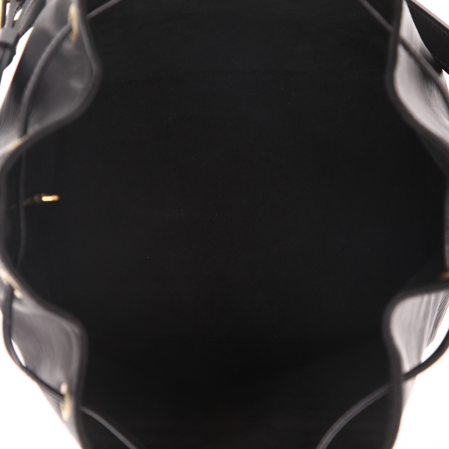 Bolso Cabás Louis Vuitton  Noé en cuero Epi negro y cuero natural - Detail D3