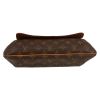 Bolso bandolera Louis Vuitton  Musette en lona Monogram marrón y cuero natural - Detail D1 thumbnail