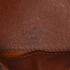 Bolso bandolera Louis Vuitton  Musette en lona Monogram marrón y cuero natural - Detail D2 thumbnail