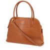 Hermès  Bolide 27 cm handbag  in gold Courchevel leather - 00pp thumbnail