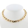 Chaumet   1980's linked necklace in yellow gold - 360 thumbnail
