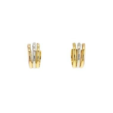 Cartier Trinity earrings in 3 golds