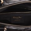Bolso de mano Dior en cuero cannage negro - Detail D2 thumbnail