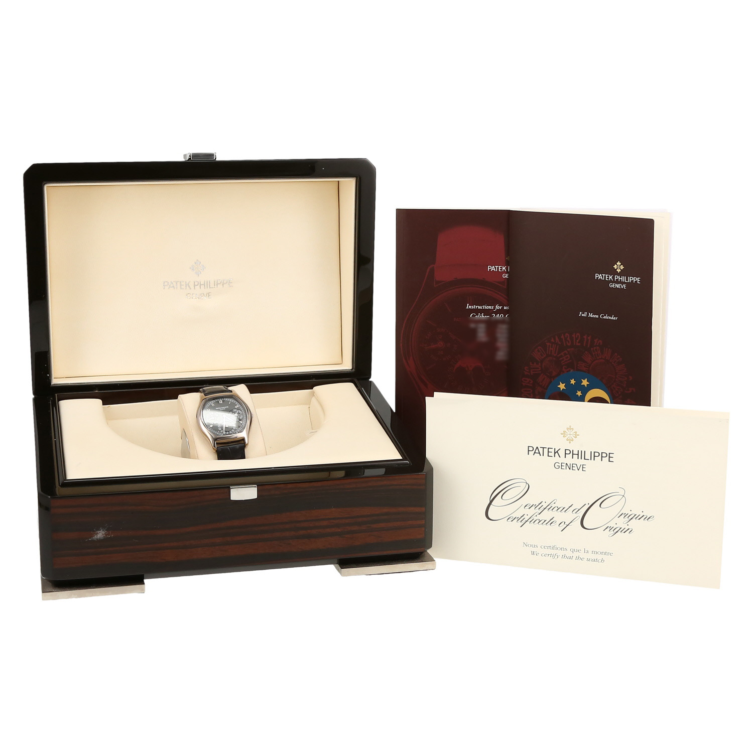 Patek Philippe Grande Complication  in white gold Ref: Patek Philippe - 5040  Circa 2006 - Detail D2