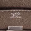 Borsa Hermès  Birkin 35 cm in pelle togo etoupe - Detail D2 thumbnail
