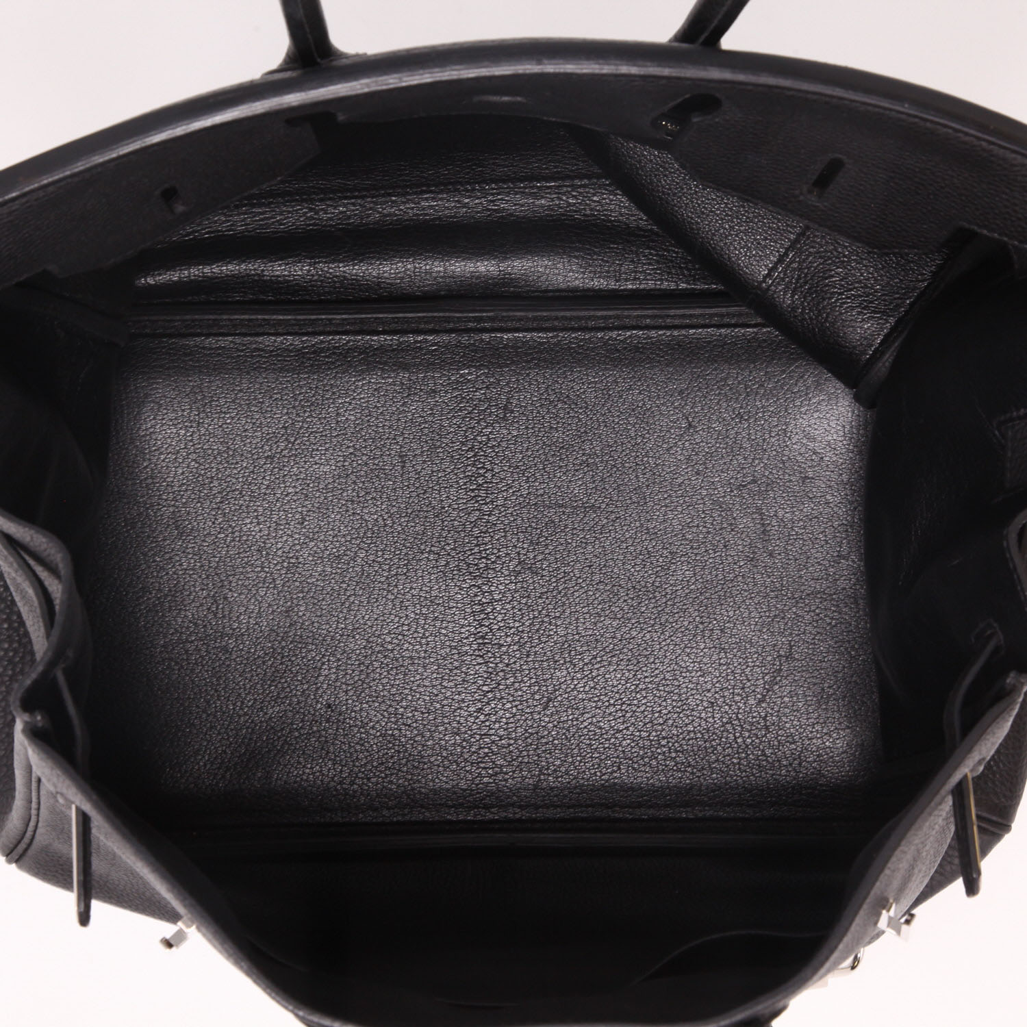 Sac à main Hermès  Birkin 35 cm en cuir togo noir - Detail D3