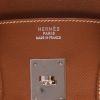 Hermès  Birkin 35 cm handbag  in gold Courchevel leather - Detail D2 thumbnail