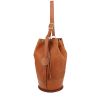 Hermès   bag worn on the shoulder or carried in the hand  in gold Courchevel leather - 00pp thumbnail
