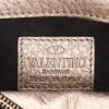 Valentino Garavani  Rockstud shoulder bag  in gold leather - Detail D2 thumbnail