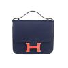 Hermès  Constance handbag  in navy blue epsom leather - 360 thumbnail