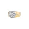 Vintage  ring in yellow gold and diamonds - 00pp thumbnail