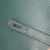 Hermès  Birkin 40 cm handbag  in Vert Bengale Fjord leather - Detail D4 thumbnail