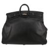 Hermès  Haut à Courroies travel bag  in black Ardenne leather - Detail D1 thumbnail
