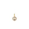 Chopard Happy Diamonds pendant in yellow gold and diamonds - 360 thumbnail