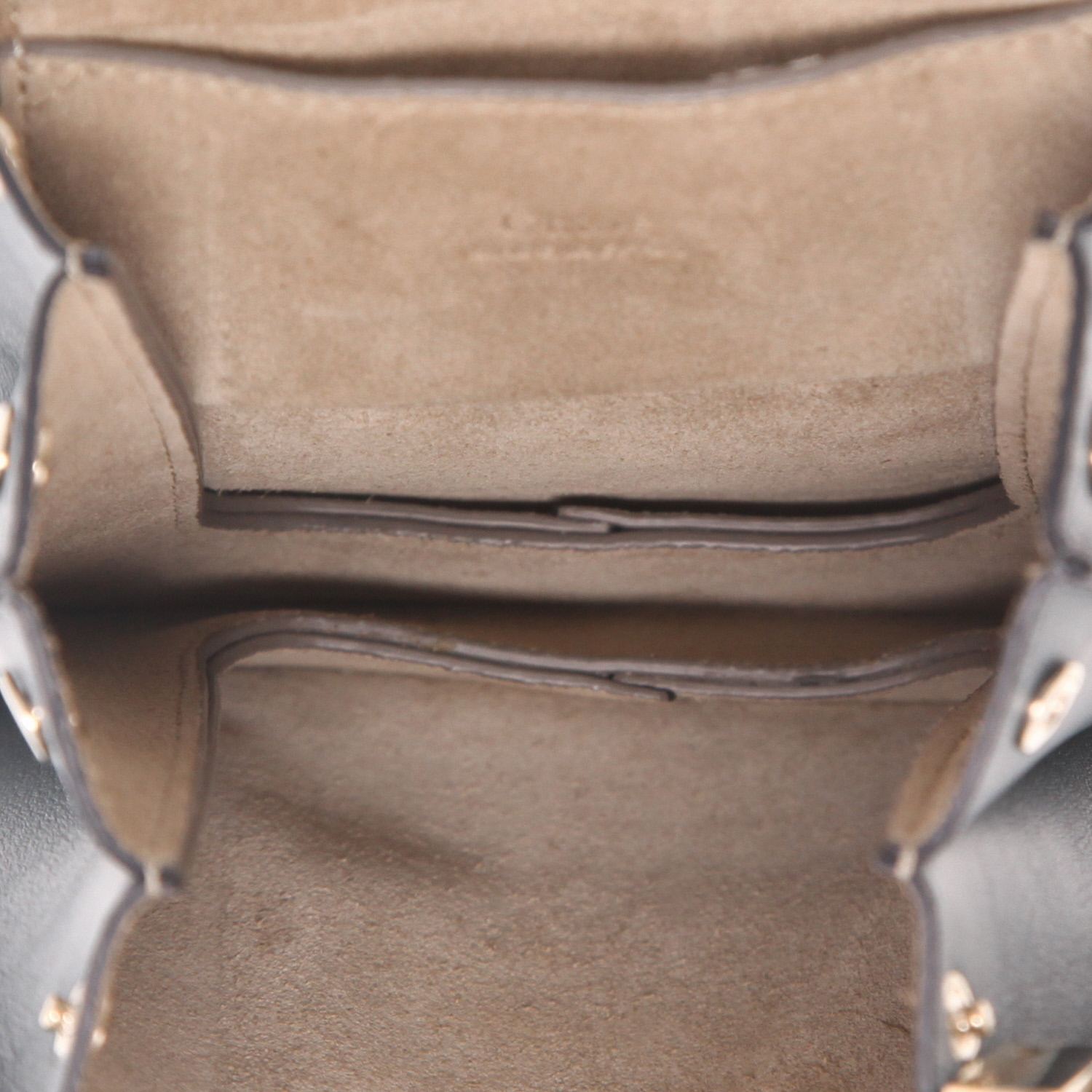 Sac bandoulière Chloé  Faye en cuir bleu et daim bleu - Detail D3