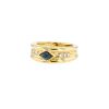 Chaumet  ring in yellow gold, sapphire and diamonds - 00pp thumbnail