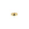 Chaumet  ring in yellow gold, sapphire and diamonds - 360 thumbnail