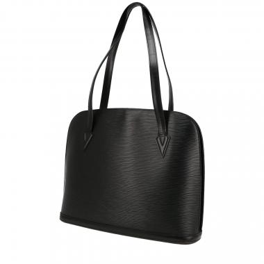 Bolso de mano Louis Vuitton  Lussac en cuero Epi negro