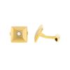 Vintage  pair of cufflinks in yellow gold - 00pp thumbnail