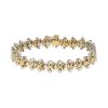 Bracelet Tiffany & Co Lynn en or blanc, or jaune et diamants - 00pp thumbnail