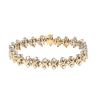 Bracciale Tiffany & Co Lynn in oro bianco, oro giallo e diamanti - 360 thumbnail