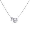 Van Cleef & Arpels Nid du Paradis necklace in white gold and diamonds - 00pp thumbnail